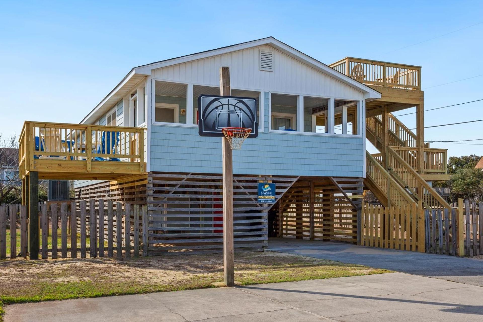 4011 The Dogs House 2 Min Walk To Beach Кити Хоук Екстериор снимка